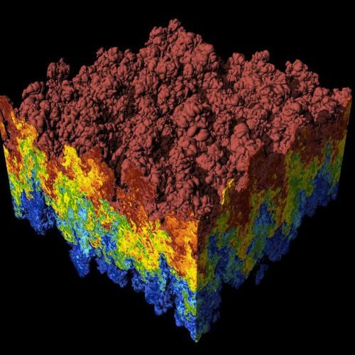 3D-Visualisierung einer Datenlandschaft